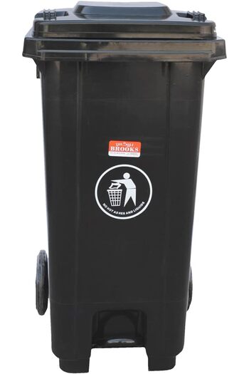 Brooks Waste Bin 120 LTR. with pedal