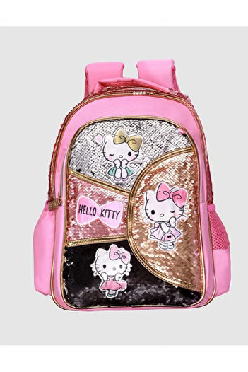Hello Kitty school backpack with a suitable pen bag 15-inch