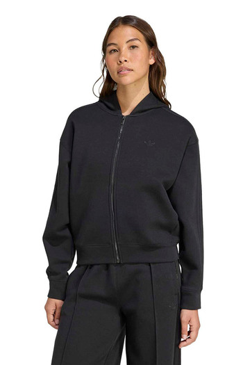 adidas Women's Casual Hooded Tracksuit Top Spacer 3S Fz Jy2619