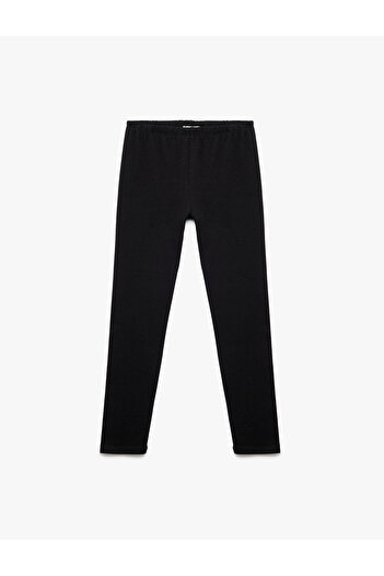Koton Set of 2 Basic Leggings with Elastic Waist