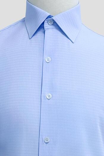 Sabri Özel Long Sleeve Men's Shirt Blue