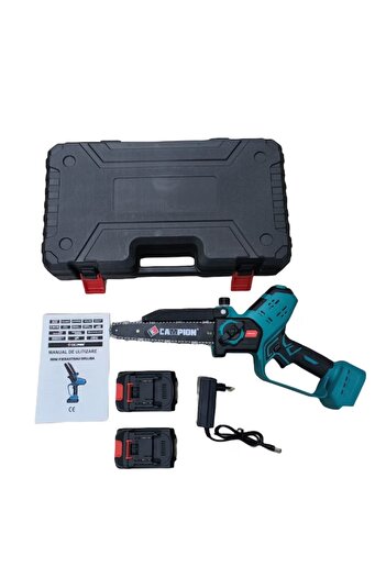 divendi-ro 8"inch (20 cm) mini saw with 2 36V batteries