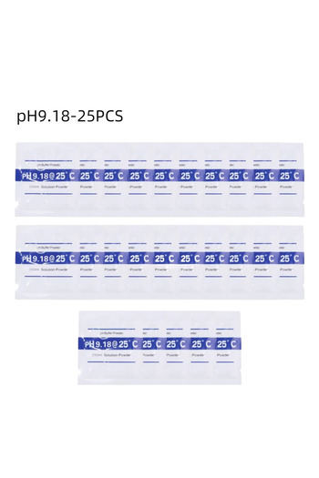 Choice1 pH-9.18 25pcs 25pcs/lot PH Buffer Powder 4.00/6.86/9.18 Calibration Point PH Measure Calibration Sol