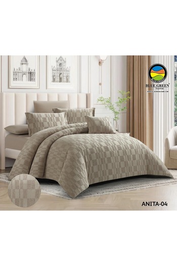 PROMISE ANITA Single Jacquard Quilt 5 Pieces