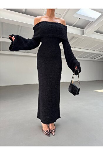 MODA Carra "Aura" Madonna Yaka Triko Elbise