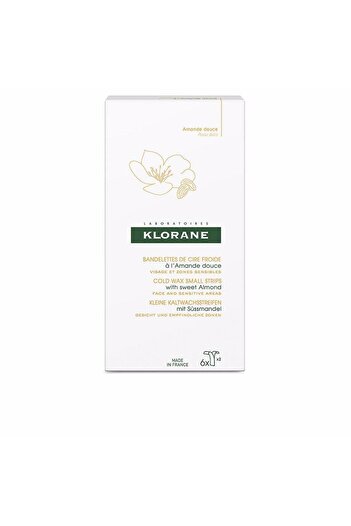 Klorane Benzi de epilat cu extract de migdale dulci COLD WAX SMALL STRIPS 6 buc