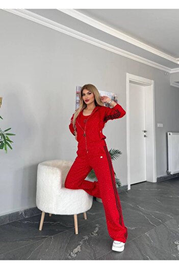 Bella Belluci New Season 2 Thread Stone Stripe Triple Suit