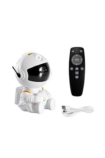 Mixbo Proiector LED Mixbo, Astronaut cu chitara, telecomanda, incarcare prin USB, functii diferite lumini,