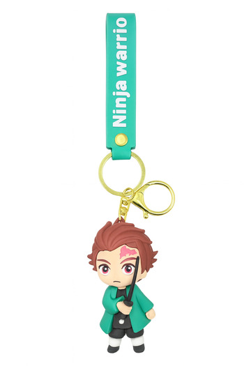 facnspt Demon Slayer Tanjiro Kamado Keychain – Ninja Warrior Themed