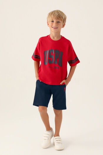 U.S. Polo Assn. Boy's Red Pajama Set 50291567 -Vr030