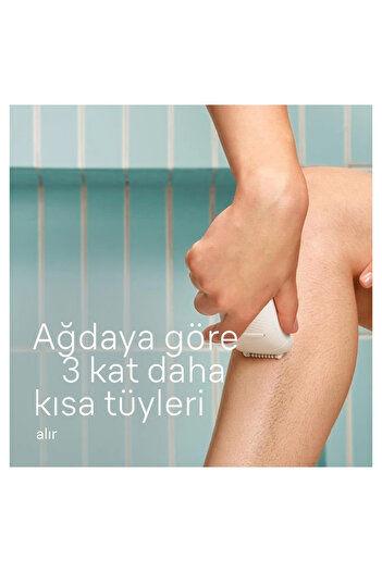 Braun Kadife Dokunuş – Islak ve Kuru Kullanıma Uygun Hassas Epilasyon Deneyimi