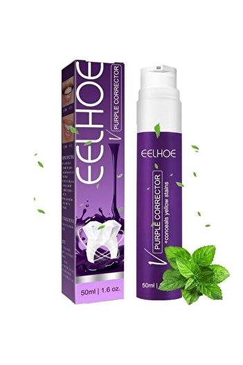 EELHOE , color corrector purple whitening toothpaste
