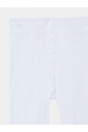 Styli Girls White Plain Stockings