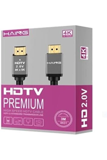 Generic Haing HDMI Cable, High Speed Supports Video 4K 1080p Compatible with Ethernet 3M