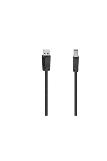 Hama Cablu 200604, USB-A - USB-B, 5 m (Black)