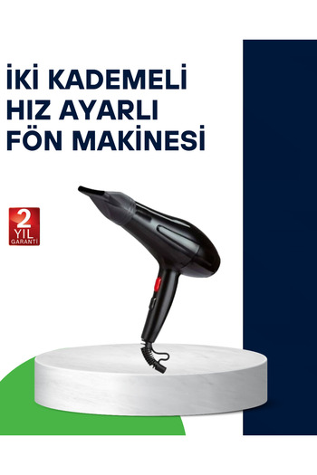 ZERO LAND 2200W Hair Dryer Cold and Hot Blowing Function