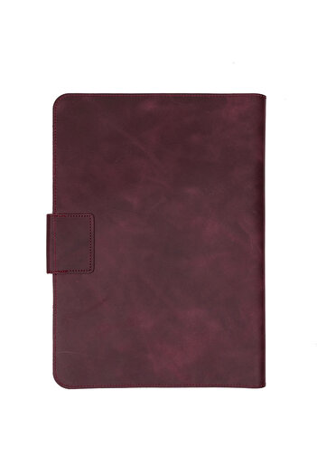 deridense Θήκη για tablet M2 13-14 ιντσών Macbook Pro-air Γνήσιο δέρμα Crazy Leather Organizer Θήκη για tablet