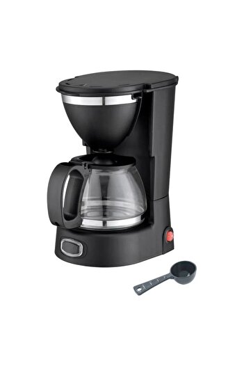divendi-ro Coffee maker with removable filter, stainless steel, power 650W, capacity 750ml, black
