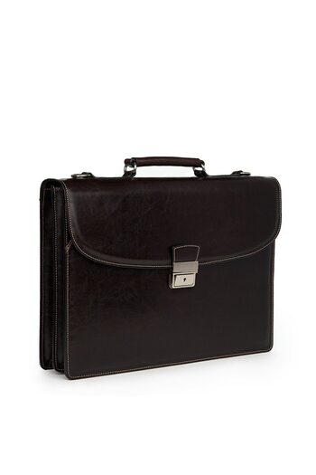 posete-serviete Leather Briefcase for 15" Laptop Salerno