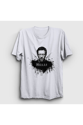 Presmono Unisex Λευκό Dr Gregory House Md T-Shirt 566271tt