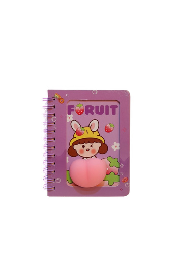 BALCI HEDİYELİK Notepad small size spiral beaded po-pofter (1 piece)