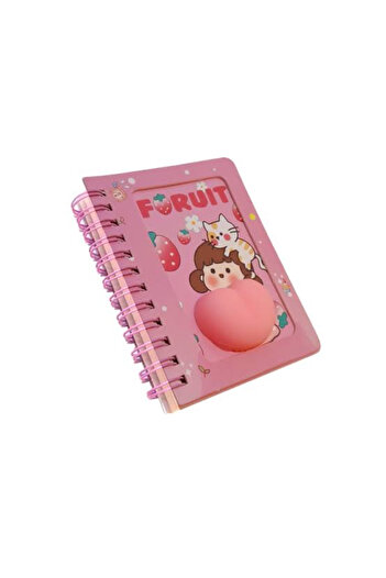 BALCI HEDİYELİK Soft Popolu Notepad with Girl Figure