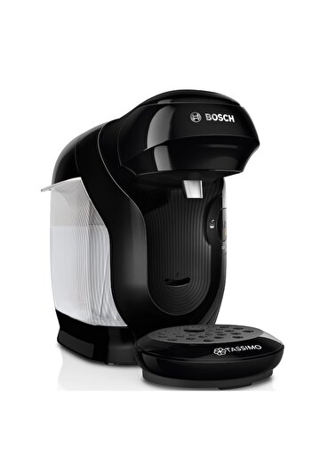 Bosch Tassimo Style TAS112E Espresso Machine, 1400W, 0.7l, Self-cleaning, capsules, Black