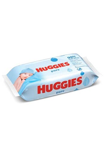 Huggies Baby Wipes Pure 56 Pcs