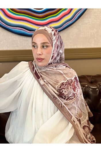 Modakaşmir Lipa Pattern Bamboo Shawl