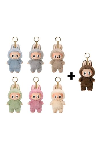 OEM Labubu Plush Toy, Pendant Keychain, 1st Generation, Randomised Blind Box, Includes Hidden Models, Se
