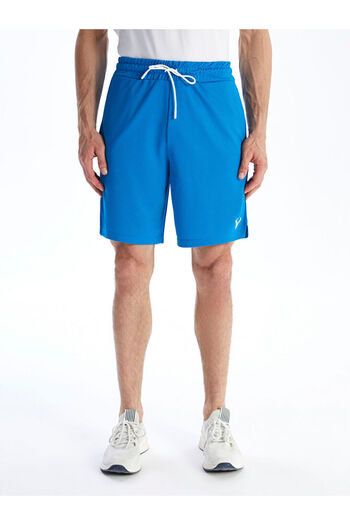 LC Waikiki Blue Standard Fit Men's Sports Shorts