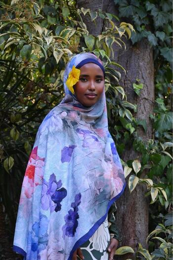Pull Scarfs Comfy Flue Pattern Shawl - Morcivert
