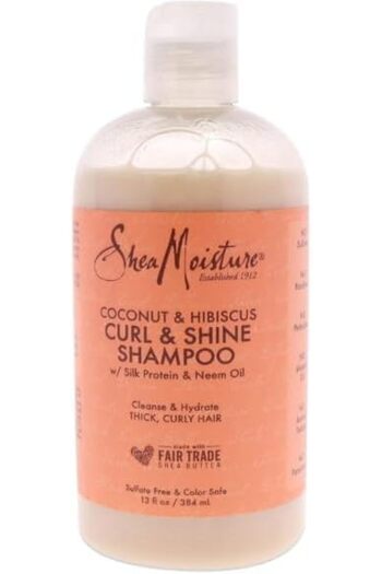 Shea Moisture Coconut & Hibiscus Curl & Shine Shampoo from Shea Moisture for curly hair