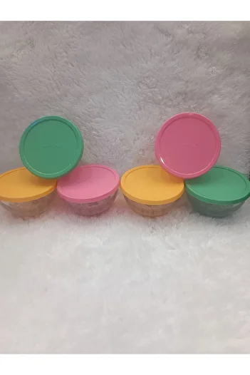 Paşabahçe 95116 Karaman 6 Bowls with Lids