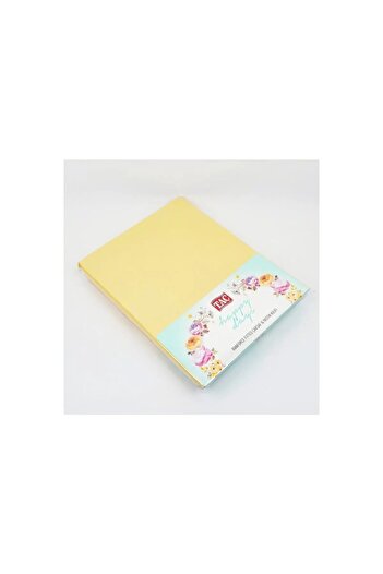 TAAC Ranforce Basic Double Fitted Sheet Set - Yellow