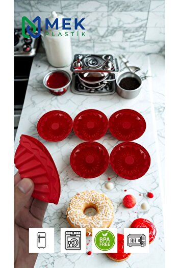 Mek life 18-Piece Silicone Belly Muffin Mold