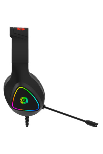CANYON Căști de gaming GH-6, cu fir, iluminare RGB (negre)