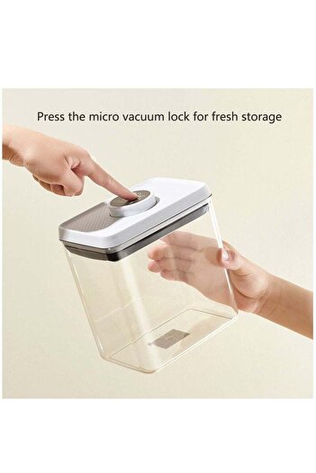 COOYA 7 Pcs Food Containers Set,POP UP Design,4 different size,Effortless to Clean,BPA-Free Tranparent