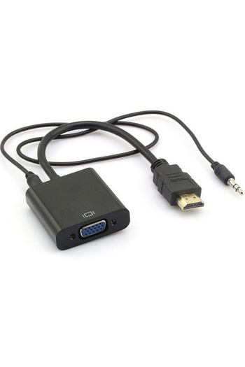 HOPE R Cablu convertor HDMI tata la VGA mama cu audio, HOPE R