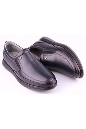 DETECTOR Inner Outer Genuine Leather Full Orthopedic Comfort Gel Sole Casual Men's Shoes
