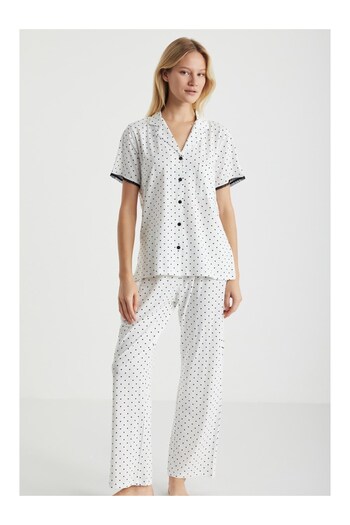 Kom Polka K.Sleeve Set