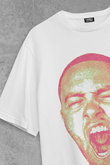 Kendim Seçtim Μπλουζάκι Mac Miller Μπλουζάκι ραπ χιπ χοπ με στάμπα λευκό υπερμεγέθη μπλουζάκι