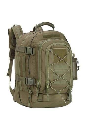 zola Rucsac militar tactic, Zola®, capacitate 40-64 L, waterproof, 52x38x32 cm, verde