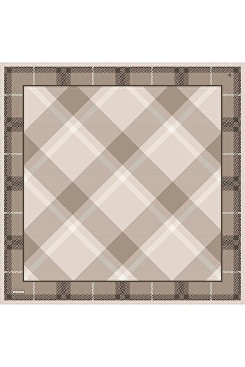 Armine Silk Scarf 2026 Winter - 9418-36 Stone Twill