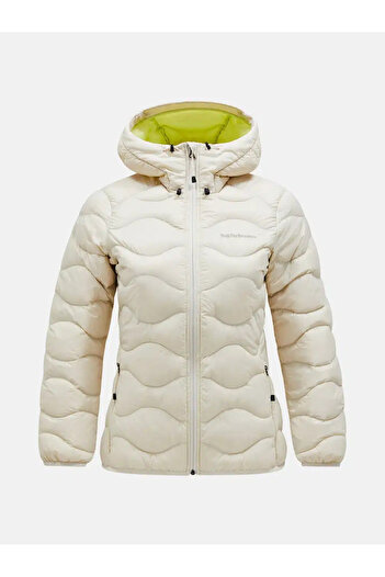 Peak Performance W Helium Down Hood Jacket Outdoor Jacket Sand Fog-sunny G77852190-30210
