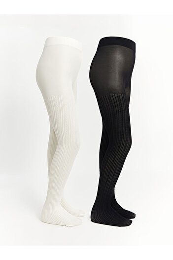 LC Waikiki Create Your Style from Uzg Store |   Girl's Thin Pantyhose 2-Piece