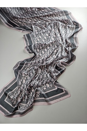 Webinay Home Εισαγόμενο μεταξωτό σάλι Voile Scrafs Hijab Dior Silk Voile Shawl