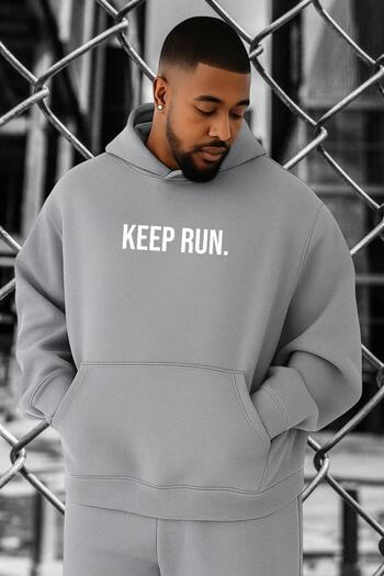 BENROMA ΦΟΥΤΕΡ ΜΕ ΕΚΤΥΠΩΣΗ KEEP RUN ΜΕΓΕΘΟΣ LARGE