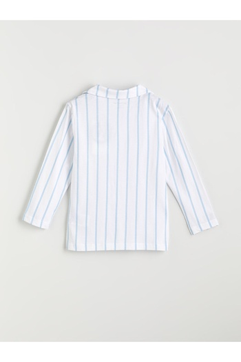 LC Waikiki LCW Kids YENİ SEZON Gömlek Yaka Erkek Çocuk Pijama Takımı