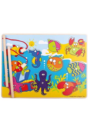BigJigs Magnetic Fishing Game BigJigs, Marine Animals